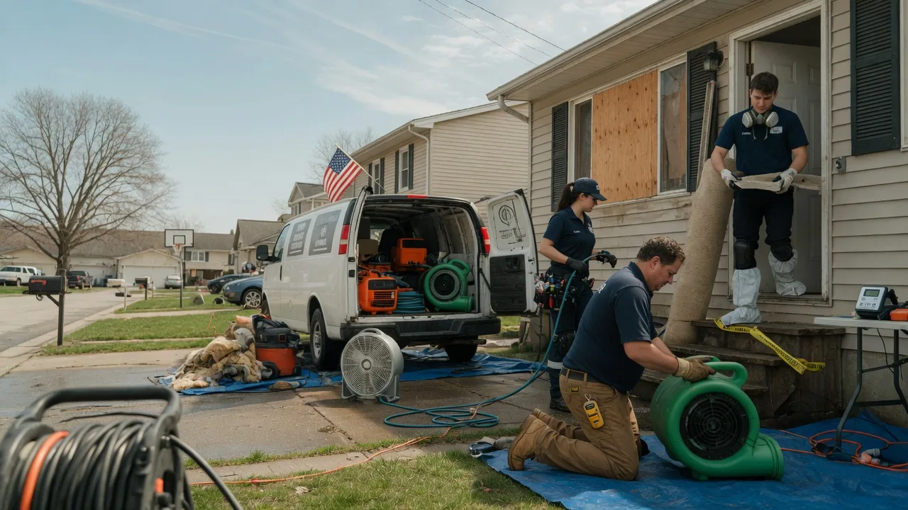Water Damage Restoration in Mount Auburn, IA near me